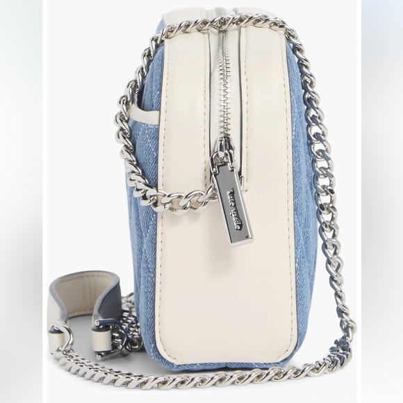 Kate Spade Carey Colorblock Denim Mini Camera Bag NWT - Picture 5 of 7